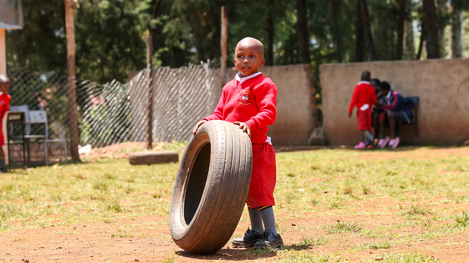 Playgroup learners at Sikri Academy in Oyugis